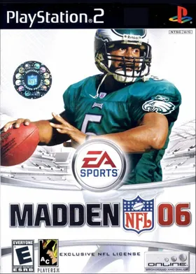 Madden NFL 06 box cover front